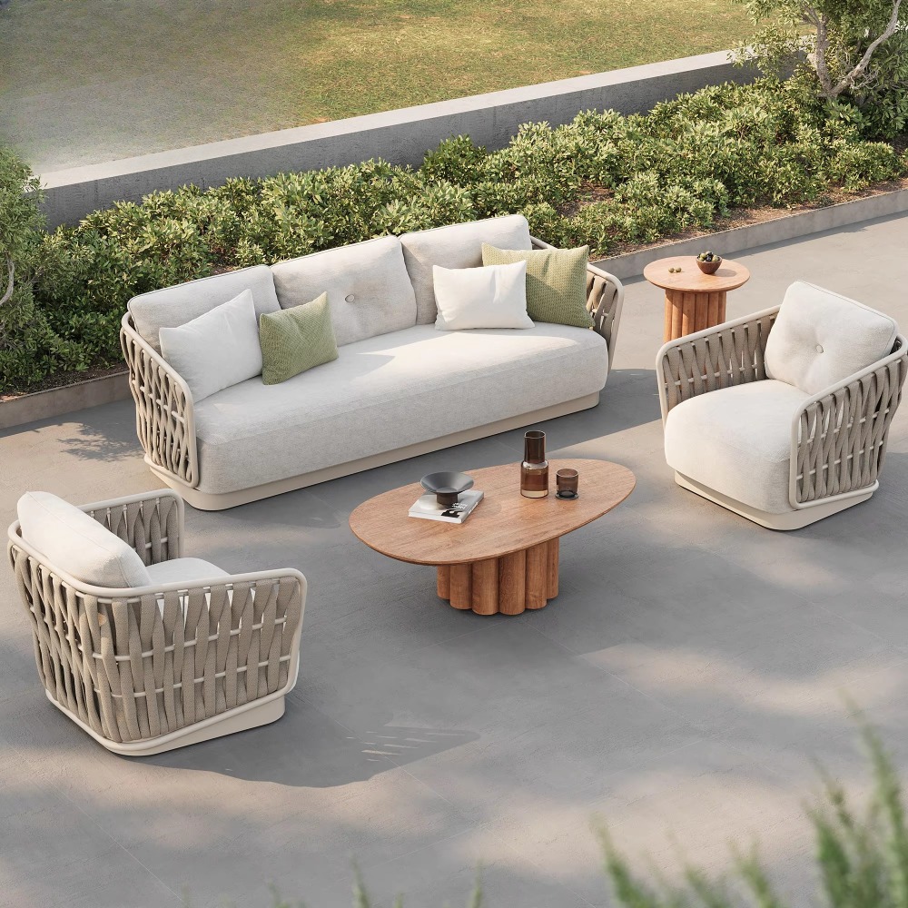 Outdoor Furniture Green - 정원용 컴포트 소파 메탈 세트 고급