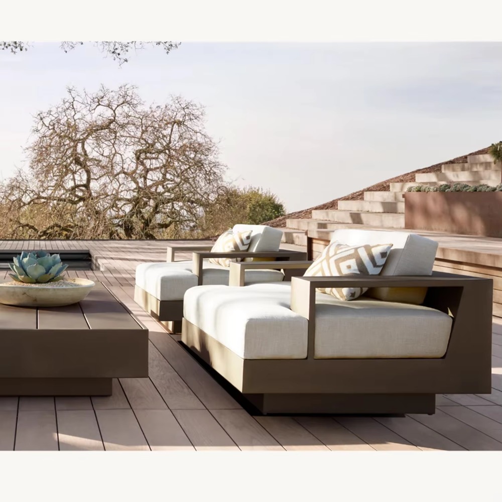 Outdoor Furniture Green - 고급 딥 시트 야외 정원 가구