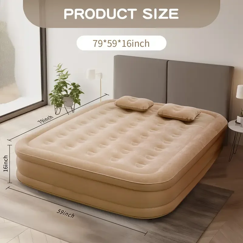 Outdoor Furniture Luxury - 실내 에어 매트리스 글램핑 매트 PVC