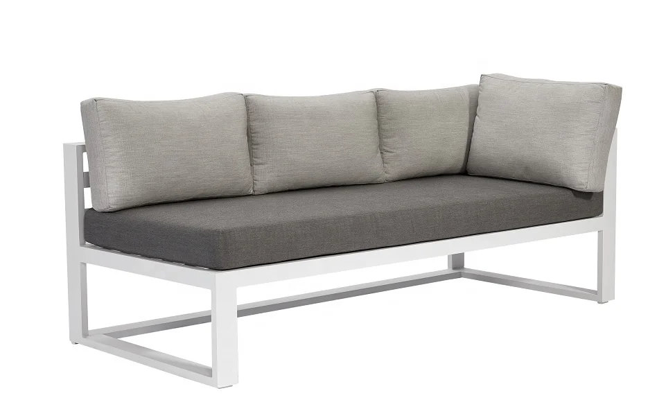 Outdoor Furniture Cheap - # 저렴한 흰색 L자형 파티오 모듈식
