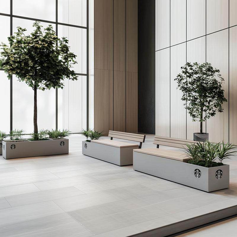 이탈리아 창조적 인 야외 정원 벤치 북유럽 카페 의류  - Outdoor Furniture Italian 리뷰 및 가격