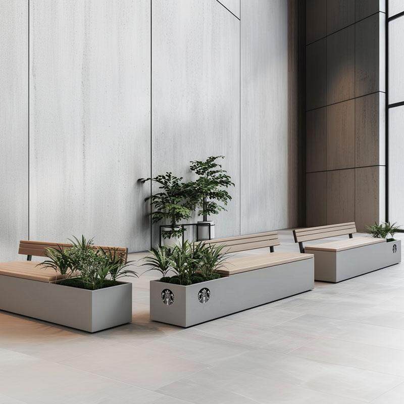 이탈리아 창조적 인 야외 정원 벤치 북유럽 카페 의류  - Outdoor Furniture Italian 리뷰 및 가격