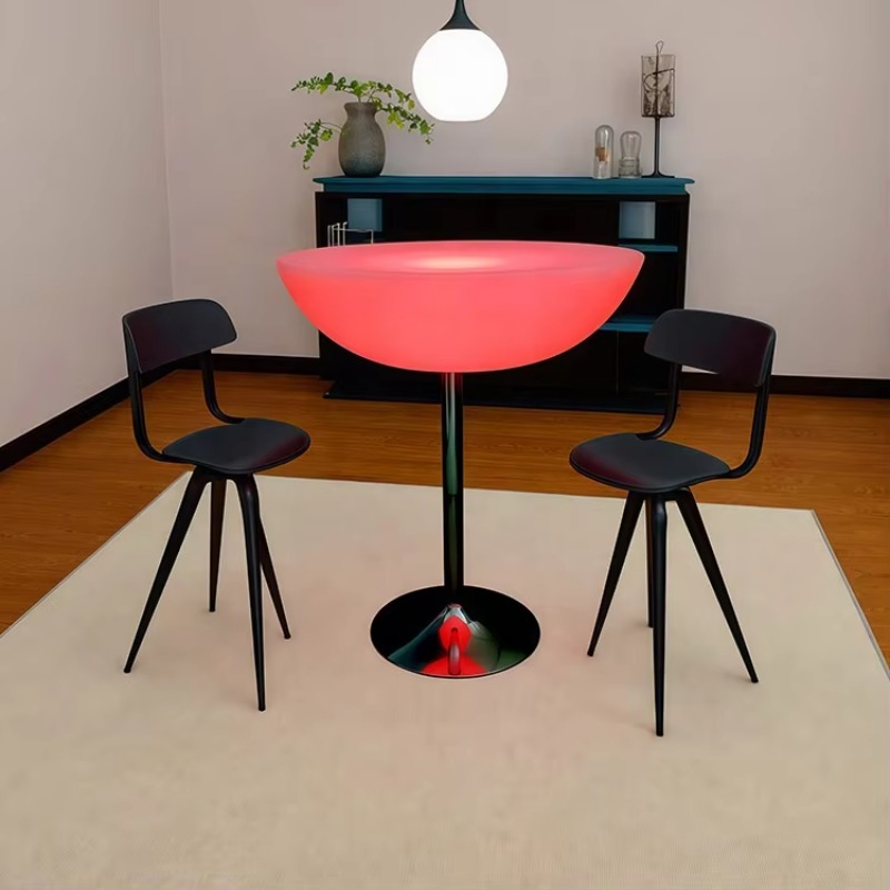 휴대용 LED 조명 바 테이블 의자, 야외 파티오 장식 - Outdoor Furniture Shop 리뷰 및 가격