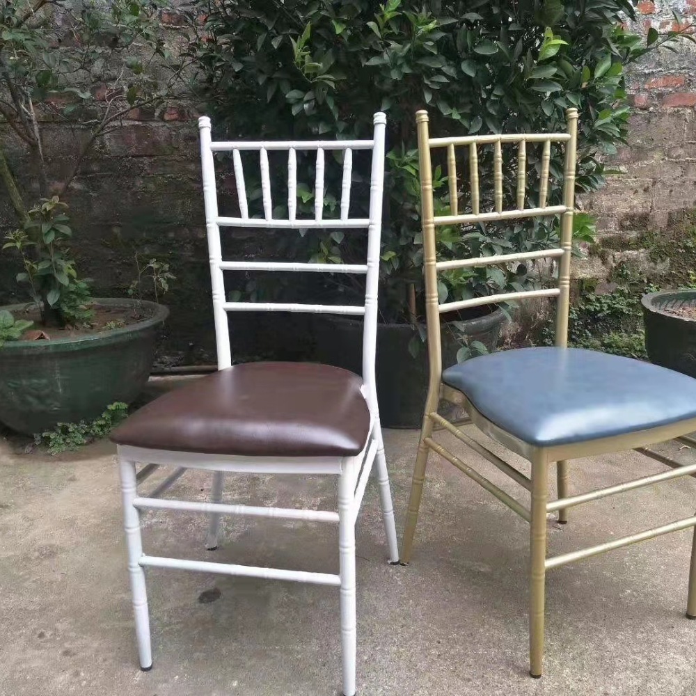 우아한 골드 대나무 의자 알루미늄 합금 웨딩 연회 호텔 - Outdoor Furniture Rental For Party 리뷰 및 가격