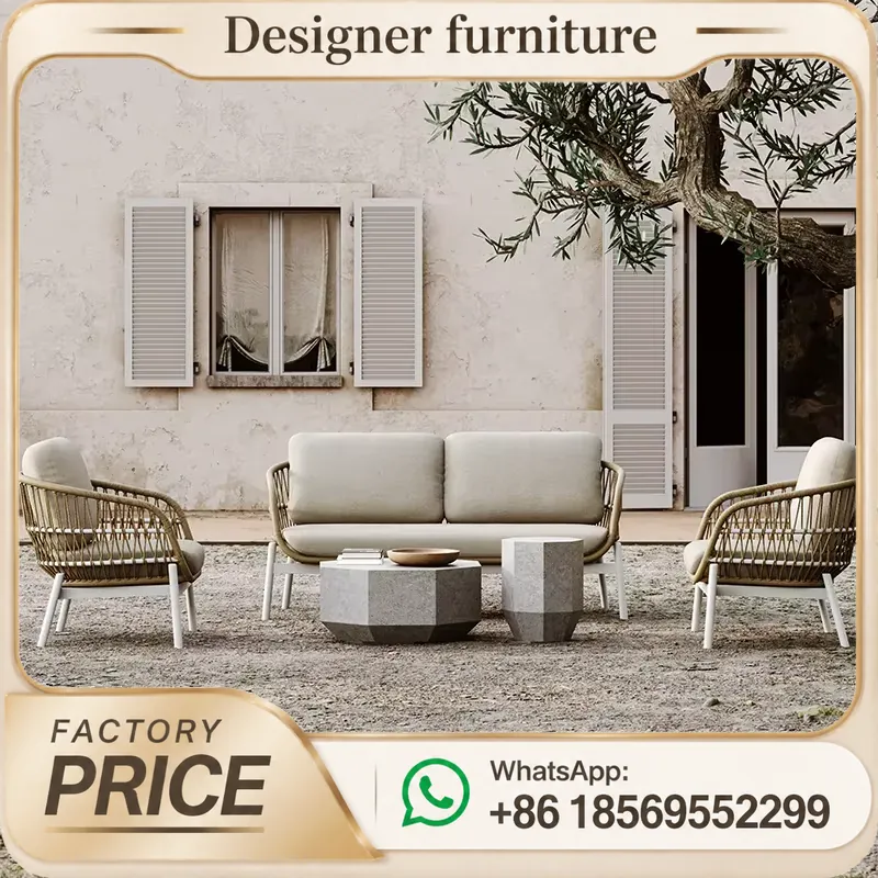 야외 로프 직조 소파 세트 (호텔 파티오 정원 빌라 발 - Outdoor Furniture For Pool 리뷰 및 가격