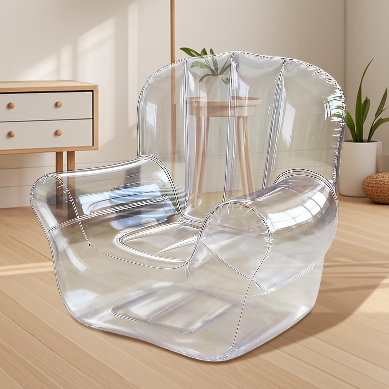 두꺼운 투명 소파 PVC 에어 소파 캠핑 야외용 에어  - Outdoor Furniture For Pool 리뷰 및 가격