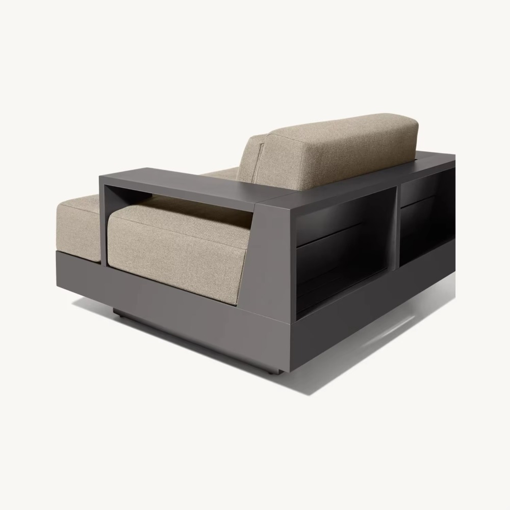 고급 딥 시트 야외 정원 가구 파티오 소파 세트 금속  - Outdoor Furniture Green 리뷰 및 가격
