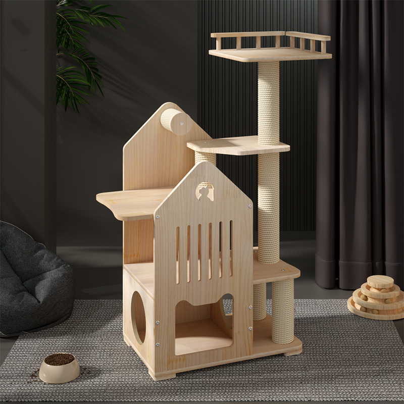 모던 럭셔리 원목 캣트리 하우스 고양이 클라이밍 트리  - Outdoor Furniture Luxury 리뷰 및 가격