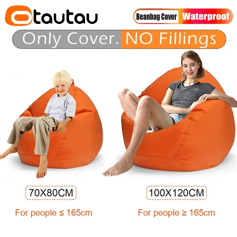 OTAUTAU 야외 방수 빈 백 커버, 충전재 없음,  - Outdoor Furniture For Pool 리뷰 및 가격