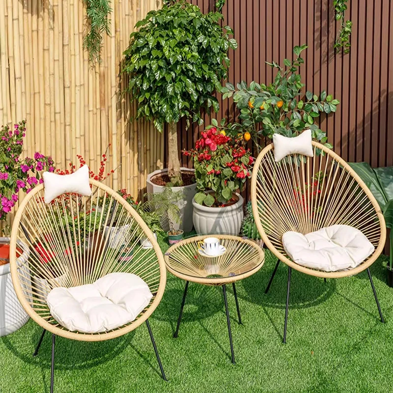 레트로 라탄 정원 가구 세트 방수 뒷마당 디자이너 이탈 - Outdoor Furniture Italian 리뷰 및 가격