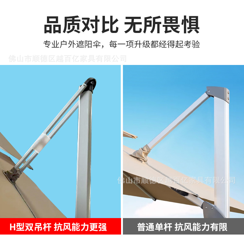 야외용 파라솔, 마당용 파라솔, 카페용 상업용 로마식  - Outdoor Furniture Shop 리뷰 및 가격