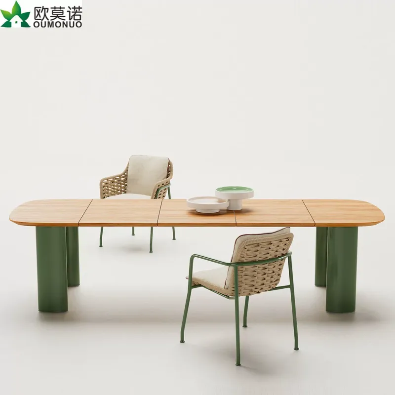 북유럽 라탄 야외 식탁 의자 세트 홈스테이 빌라 호텔  - Outdoor Furniture Cafe 리뷰 및 가격