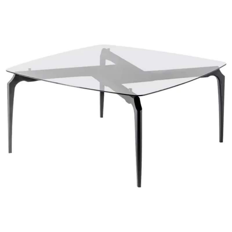 이탈리아 미니멀리스트 유리 상판 원목 테이블 및 의자  - Outdoor Furniture Italian 리뷰 및 가격