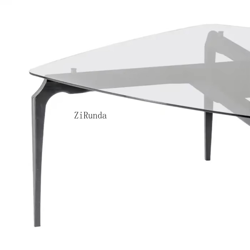 이탈리아 미니멀리스트 유리 상판 원목 테이블 및 의자  - Outdoor Furniture Italian 리뷰 및 가격