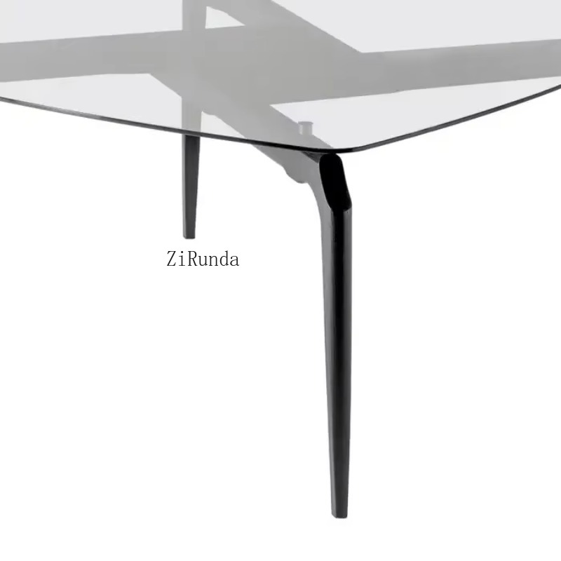 이탈리아 미니멀리스트 유리 상판 원목 테이블 및 의자  - Outdoor Furniture Italian 리뷰 및 가격