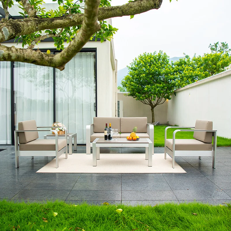 이탈리아 스타일 심플 디자이너 정원 소파 럭셔리 여유로 - Outdoor Furniture Italian 리뷰 및 가격