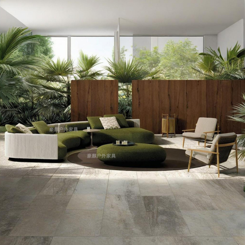 이탈리아 스타일의 가벼운 럭셔리 야외 위커 소파 세트, - Outdoor Furniture Italian 리뷰 및 가격