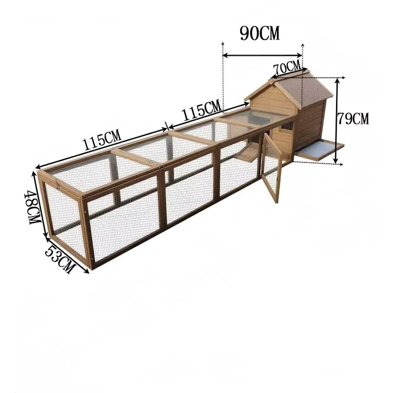 친환경 방수 야외용 고급 닭 사육장, 중국산 전나무로  - Outdoor Furniture Luxury 리뷰 및 가격